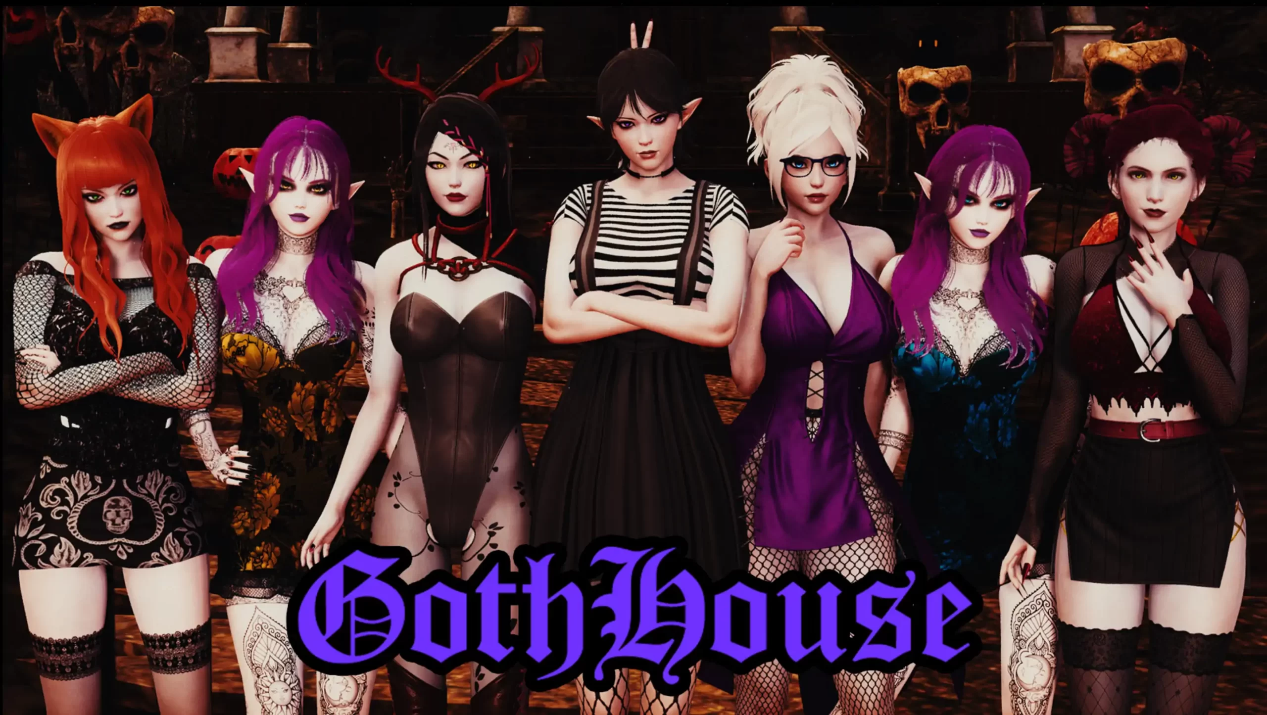 哥特之家Chapters1-2 AI汉化版[新作/1.5G][PC+安卓]-乐游二次元