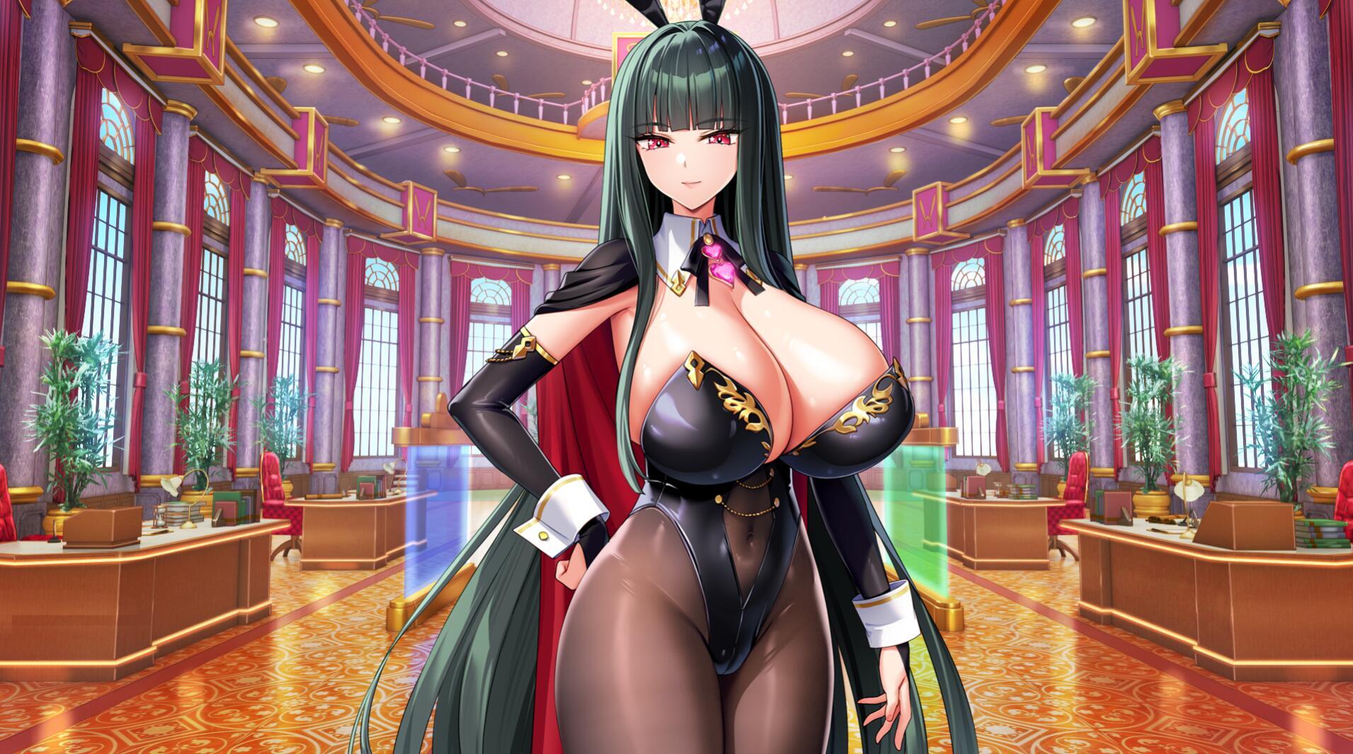 图片[3]-吹弹!丰盈!波涛汹涌!异世界欧派兔女郎学园-魔力森林