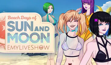 艾米直播秀：太阳月亮和海滩时光 STEAM官中[新作/2.6G]-乐游二次元