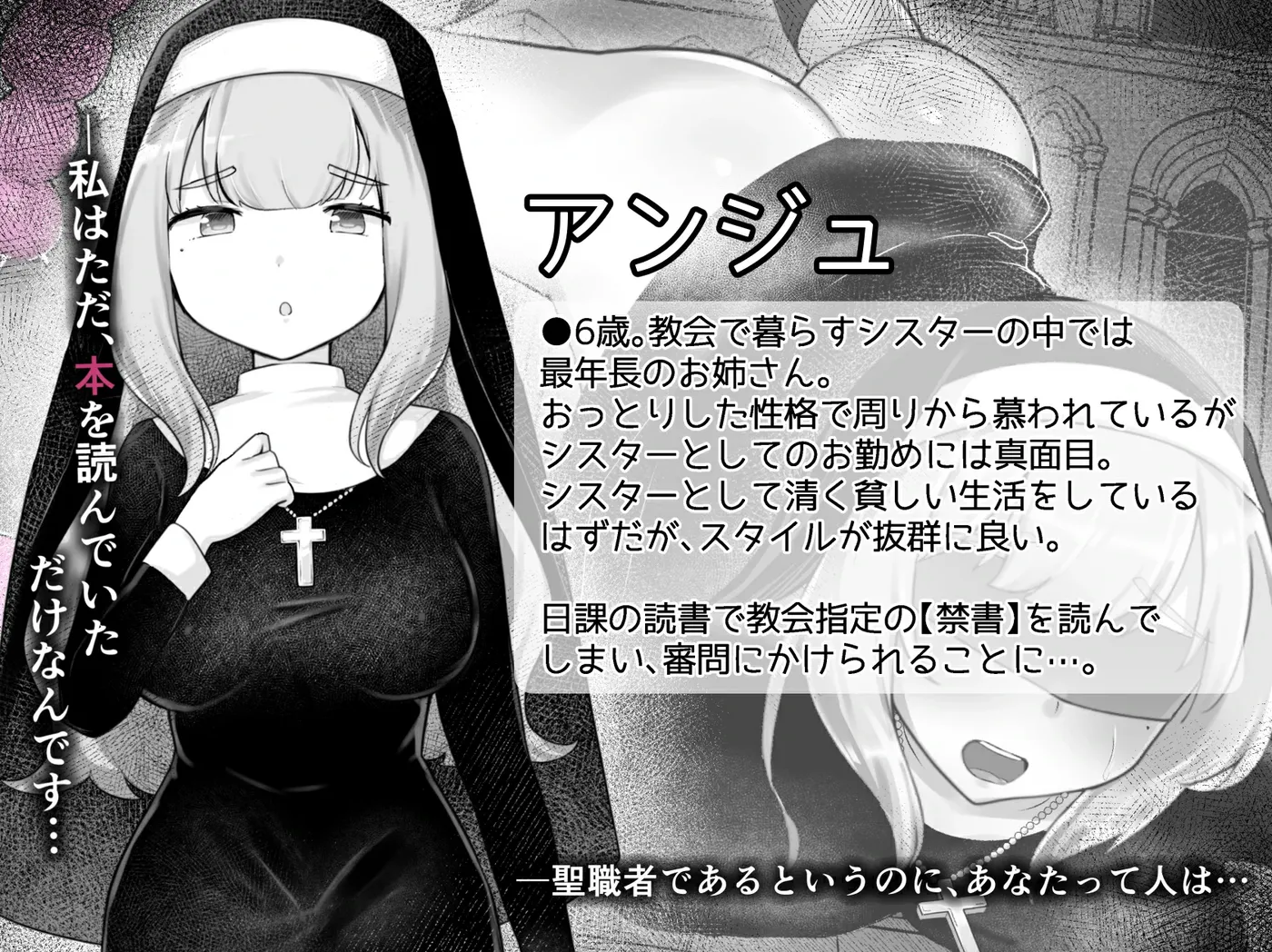 Sister’s Libido ~異端審問官になって罪を犯した聖女たちを捕えてお仕置きするゲーム~Ver1.01 AI汉化版 [更新/350M]-乐游二次元