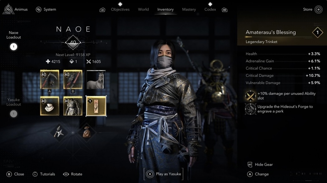 图片[5]-刺客信条 影 高级版|豪华中文 Build.22021021+淡路之爪DLC+预购特典＋全DLC+修改器-乐游二次元